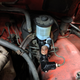 New cylinder on, reused the OEM cap.